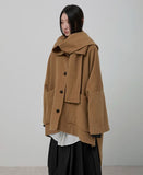 Wool Muffler Coat