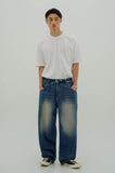 Misty Curved Denim Pants