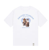4 Lovely Cat Short Sleeve Tee