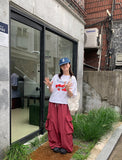 Friendy Tomato Printing Short Sleeve Tee