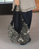 Eve Flower Fresley Shirring Shoulder Bag