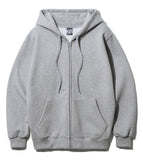 950g Original Plain Zip-Up Hoodie