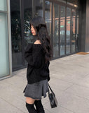 Solzy off shoulder knit