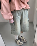 Hayu Cargo Denim Bermuda Pants