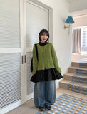 Hensoni cable round cardigan