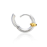 Aceh Silver (C) Edge One Touch Earrings