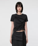 Diagonal Strap T-shirt