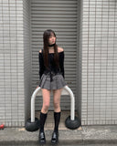 Bring Off Shoulder Muffler T-Shirt Set