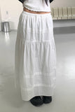 bloon banding cancan long skirt