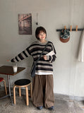 Hein Round Stripe Knit
