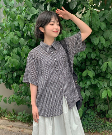 Houben Summer Check Short Sleeve Shirt