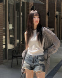 Pobi Seersucker Check Shirt