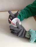 Eltimo Label Ribbed Knit Touch Gloves