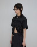 Cape Draped Cardigan
