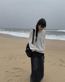 Lund V-neck Loose Fit Change of Season Knit
