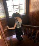 Nare Suede Tassel Fringe Crossbody Bag