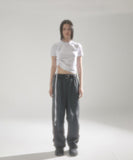 Chiffon Shirring T-Shirts