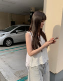 Maje Square Summer Knit Sleeveless