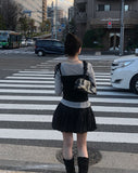 Cozy Bustier T-Shirt Set