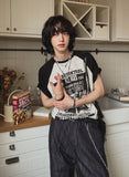 Age Raglan overfit short sleeve t-shirt