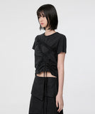 Diagonal Strap T-shirt
