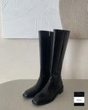 Ailo Leather Long Boots (3.5cm)