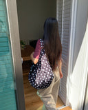 Meryl Dot Big Cross Shoulder Bag