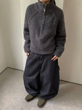 Feltani Heart Carpenter Denim Balloon Wide Pants