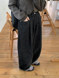 Hoko black blue balloon pants