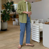 Addie linen overfit shirt