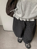 Felmo Star Cotton Balloon Wide Pants