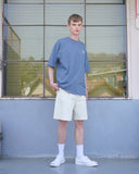 TWO LINE CHINO SHORT PANTS