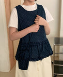 Cossins Dot Reversible Sleeveless Bustier Bag Set