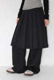 REFINED PLEATS SK WIDE PT