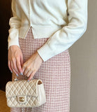 Tyrens V Round Knit Cardigan