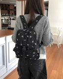 Pinner Dot Star Pocket Mini Backpack Bag