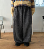 Grinded Banding Boucle Jogger Pants