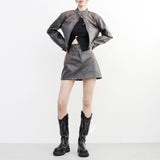 Anderson Leather Skirt