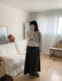 Fallen Nordic Wool Collar Knit