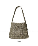 LEOPARD SNAP STRAP BAG