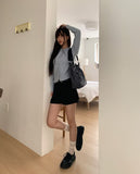 Rumin Dot Studded Big Shoulder Bag