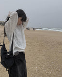 Lund V-neck Loose Fit Change of Season Knit