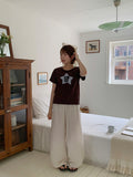 Enker Cool Banding Wide Linen Pants