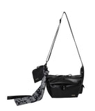 Paisley Scarf Cross Bag & Neck Wallet