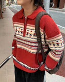 Harken Nordic Half-zip Collar Knit