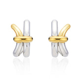 Aceh Silver (C) Edge One Touch Earrings