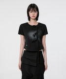 Vanish Tie Scarf T-Shirt