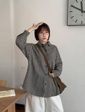Akiru Pocket Over Check Shirt