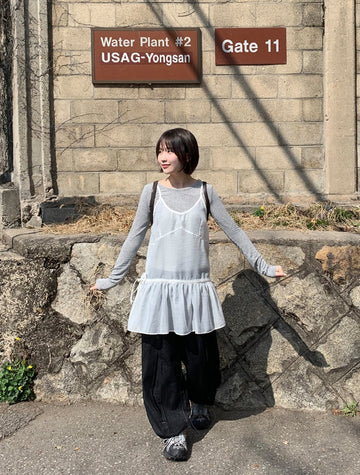 Tokko Layered Sleeveless One Piece