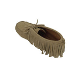 SUEDE TASSEL SHOES
